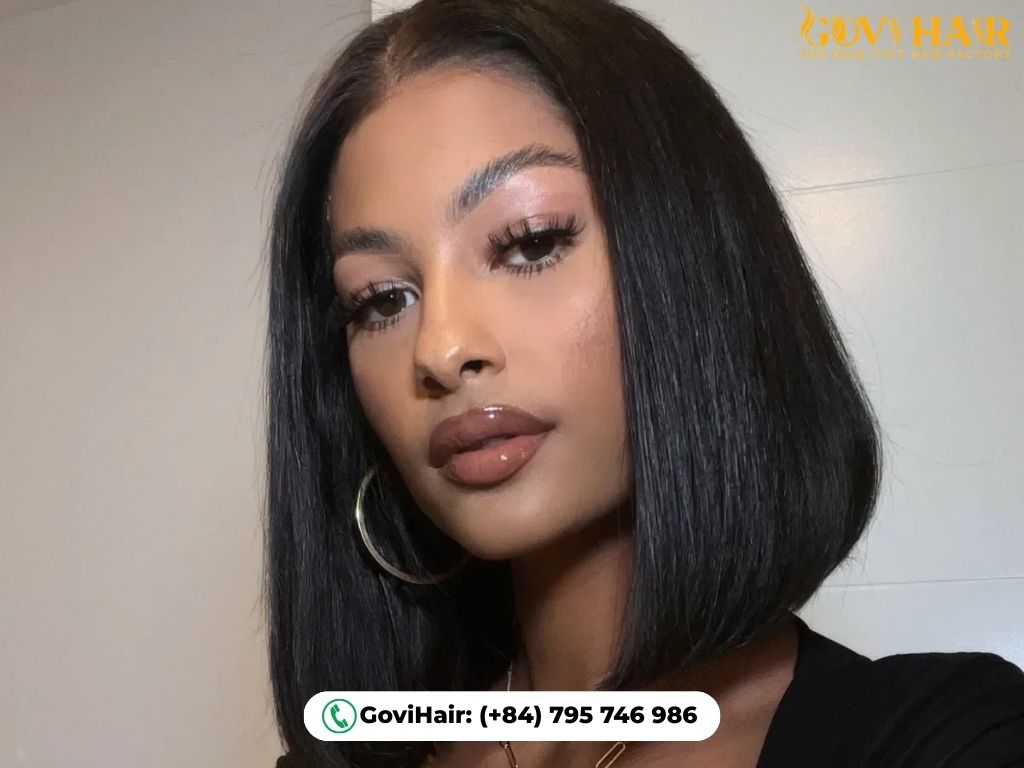 Bob Wig exudes elegance and confidence