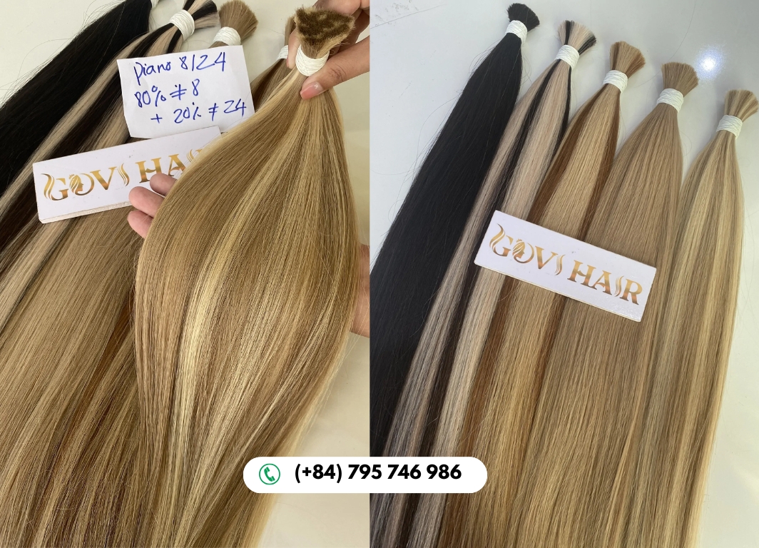Govihair Highlight Bulk Hair Delivers Premium Quality