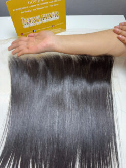 HD Lace Frontal 13x6 Bone Straight Natural Color