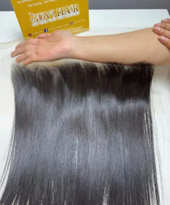 HD Lace Frontal 13x6 Bone Straight Natural Color