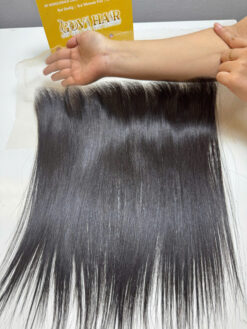 HD Lace Frontal 13x6 Bone Straight Natural Color