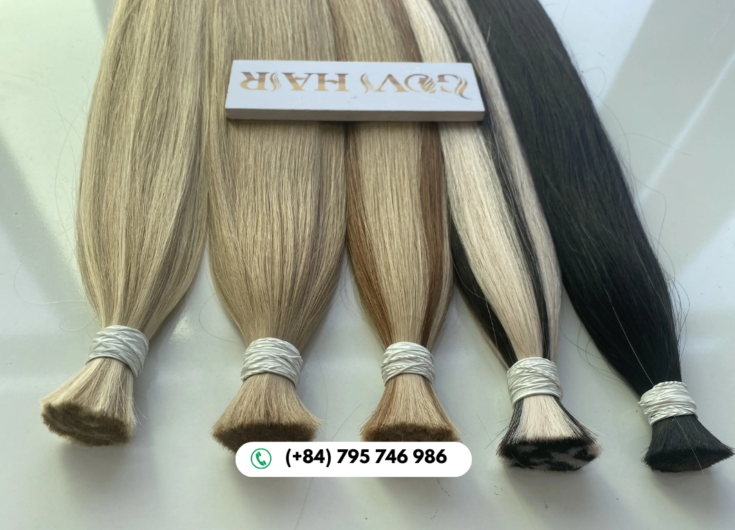 Highlight Bulk Hair Adds Dimension and Shine to Braids