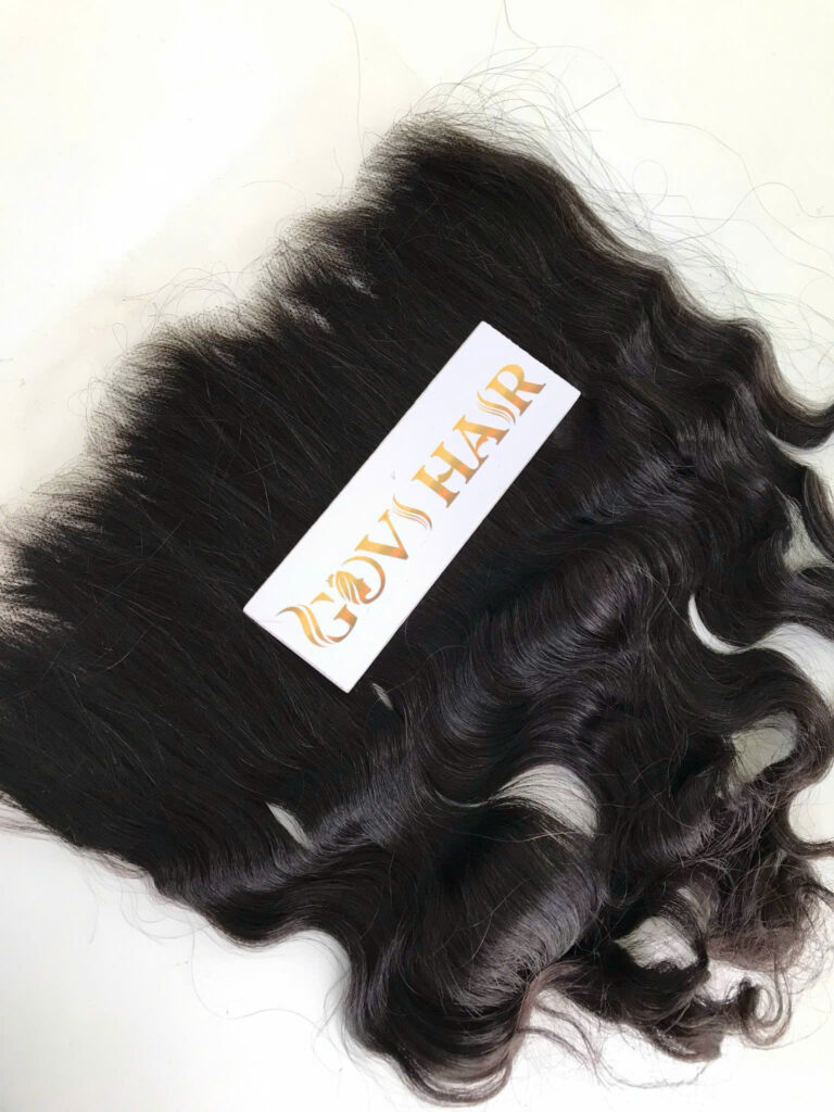 Lace Frontal 13x6 Natural Color Wavy High Quality