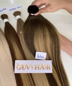 Straight Bulk Human Hair for Braiding Dubai Color