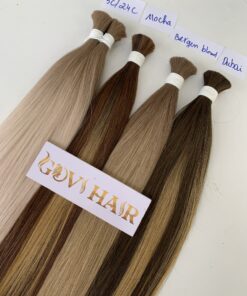 Natural Straight Bulk Hair Human Hair High Quality Raw Vietnamese Hair