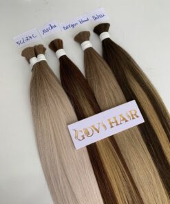 Natural Straight Bulk Hair Human Hair Raw Vietnam Hair