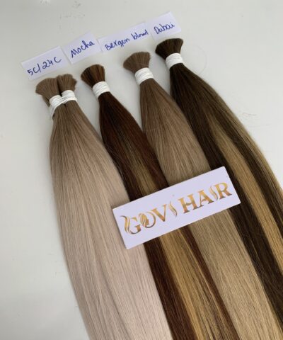Natural Straight Bulk Hair Human Hair Raw Vietnam Hair