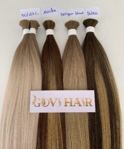 Natural Straight Bulk Hair Human Hair Raw Vietnamese Hair