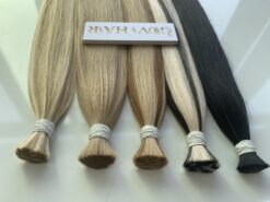 New Natural Straight Hair Bulk Hair Extensions High Quality Raw Vietnam Hair Product