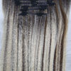 Seamless Clip In Hair Extensions Mix Blonde Color