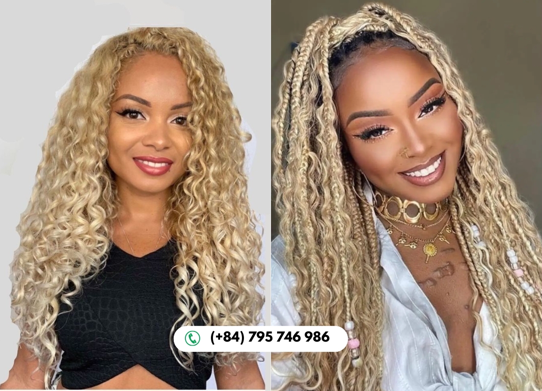 Style 22 Inch 613 Bulk Hair from Boho Braids to Glam Looks