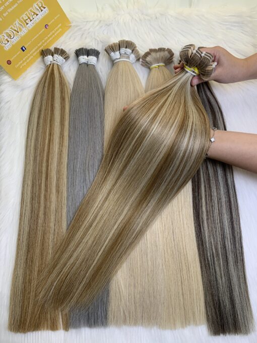 Tape In Extensions Mix Piano Color High Quality Vietnames Hair