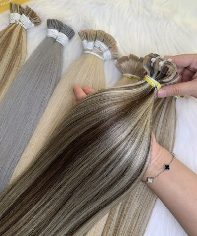 26 Inch Straight Highlight Tape In Hair Extensions Raw Human Hair 5 Tape In Extensions Mix Piano Premium Vietnamese Color