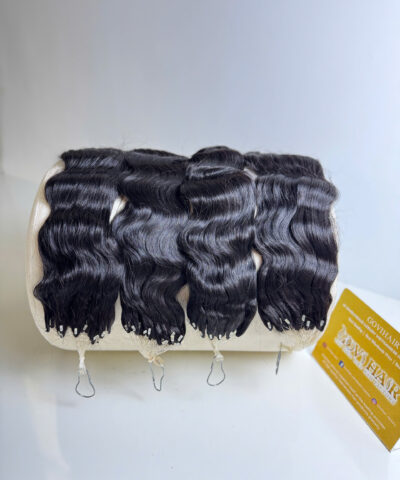 Alternative view of 26 Inch Wavy Natural Color H6 Feather Hair Extensions 100% Human Hair