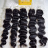 Wavy H6 Feather Hair Extensions Natural Color