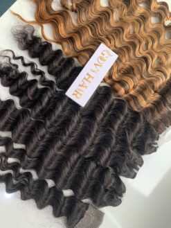 26 Inches Wavy Machine Weft Hair Extensions Ombre Color 9 Weft Hair Extensions Wavy Hair 26 Inches Ombre Color High Quality Vietnam Hair