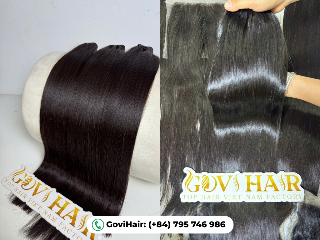 Bone straight wefts are popular choice