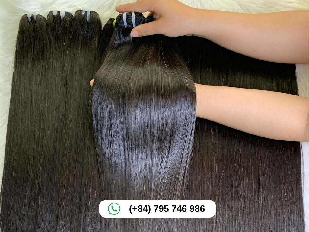 Straight hair natural texture