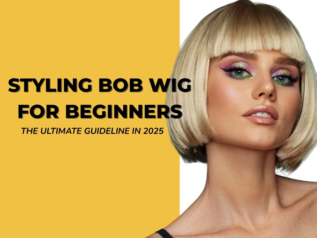 Styling Bob Wig: First Things Beginners Should Know