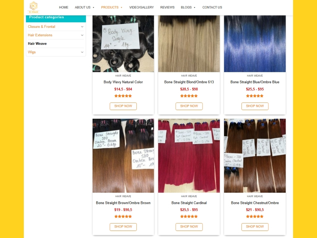 K-Hair Factory offers factory-direct pricing
