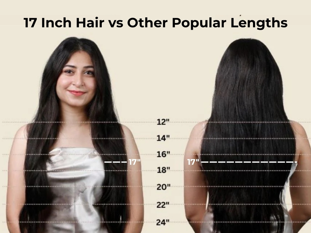 17 Inch Hair vs Other Popular Lengths