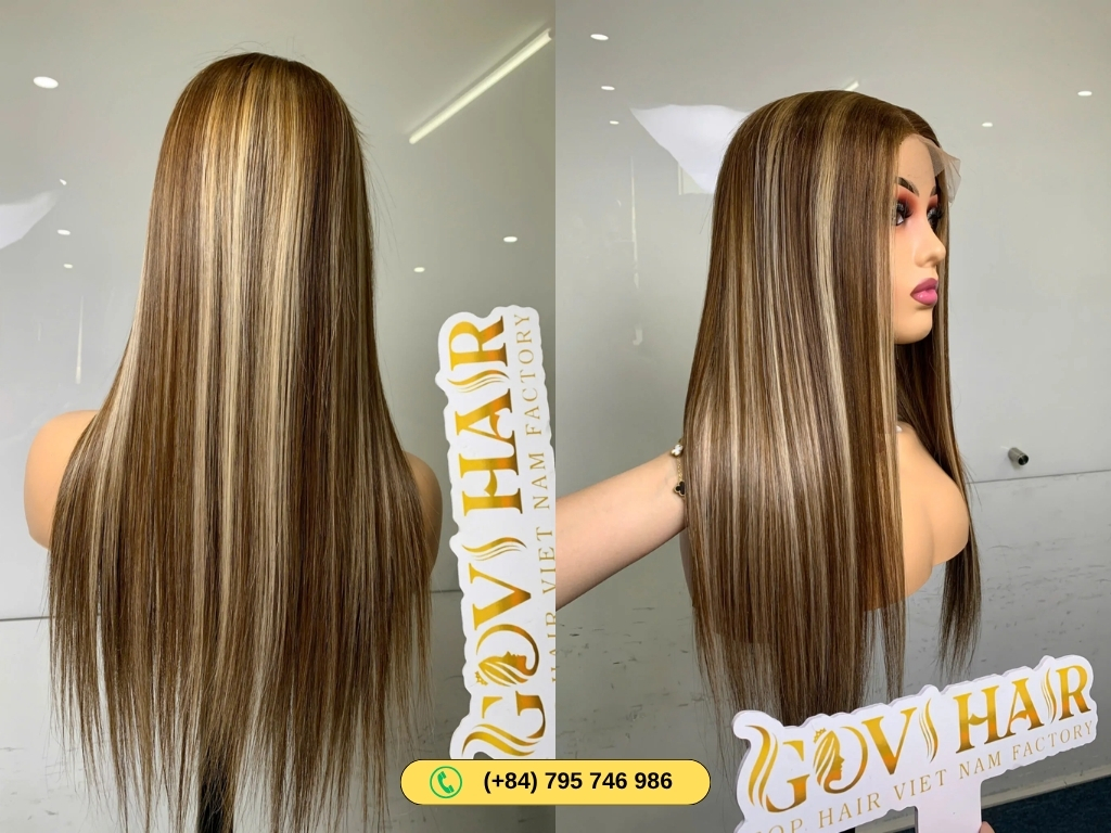 2×6 HD Human Hair Full Lace Wigs Highlight from Govihair