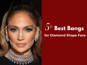 Best Bangs for Diamond Shape Face