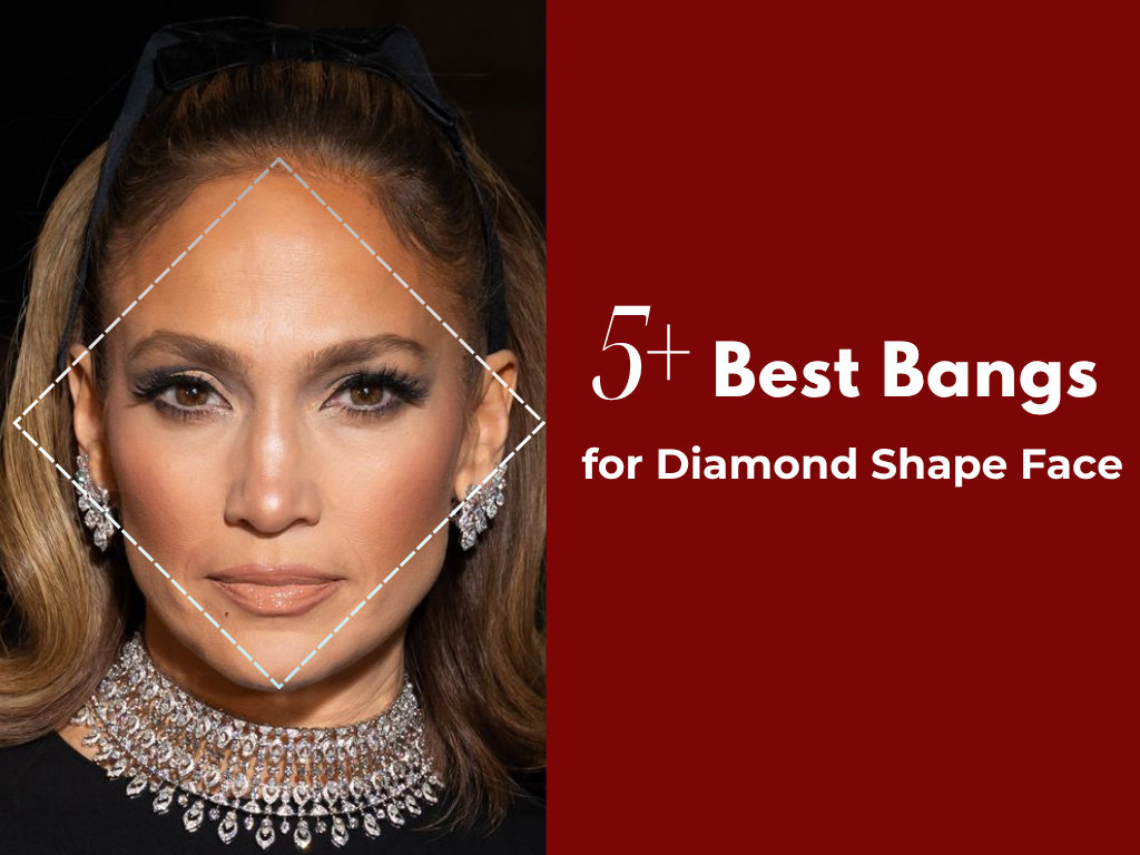 Best Bangs for Diamond Shape Face