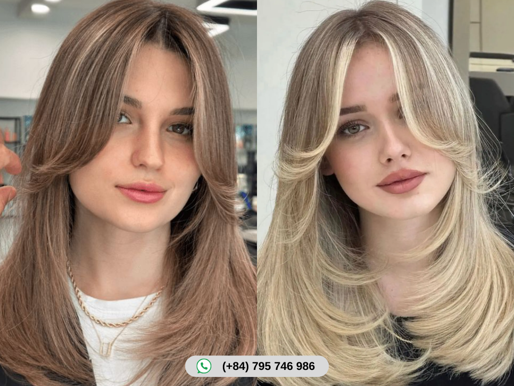 Top 30+ Best Bangs for Round Faces You Must Try In 2025 2 Curtain Bangs for Round Face