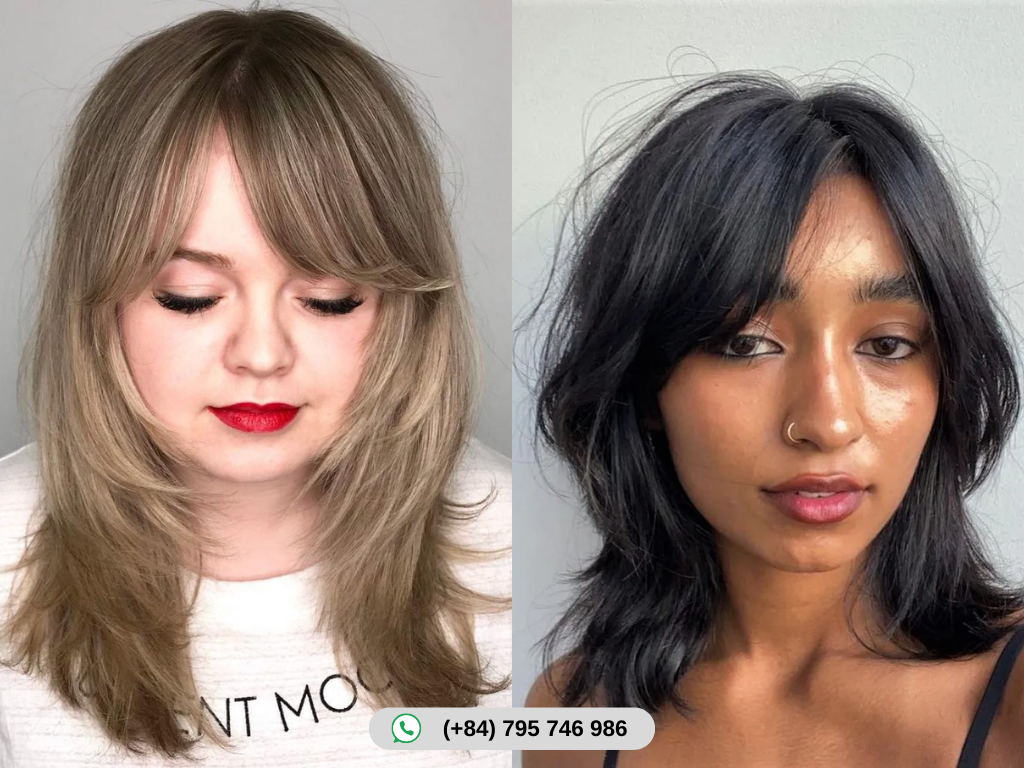 Top 30+ Best Bangs for Round Faces You Must Try In 2025 3 Side Bangs for Round Face
