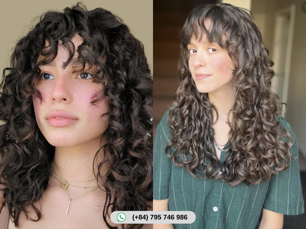 Top 30+ Best Bangs for Round Faces You Must Try In 2025 5 Curly Bangs