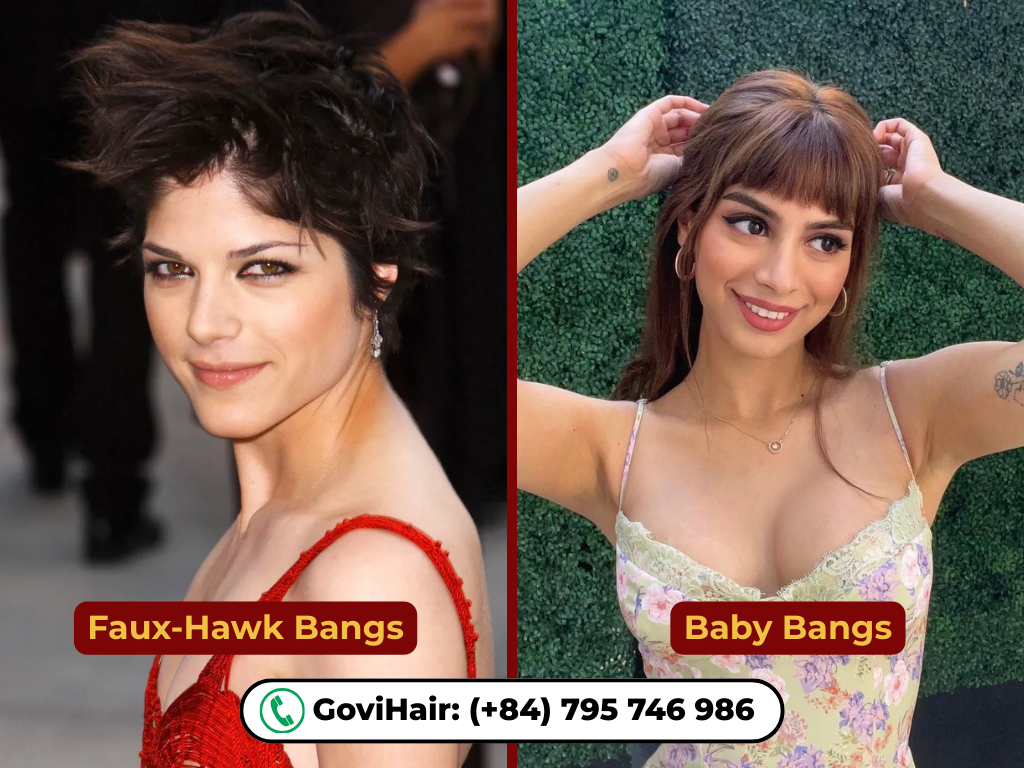 Best Bangs for Diamond Shape Face Female part 3