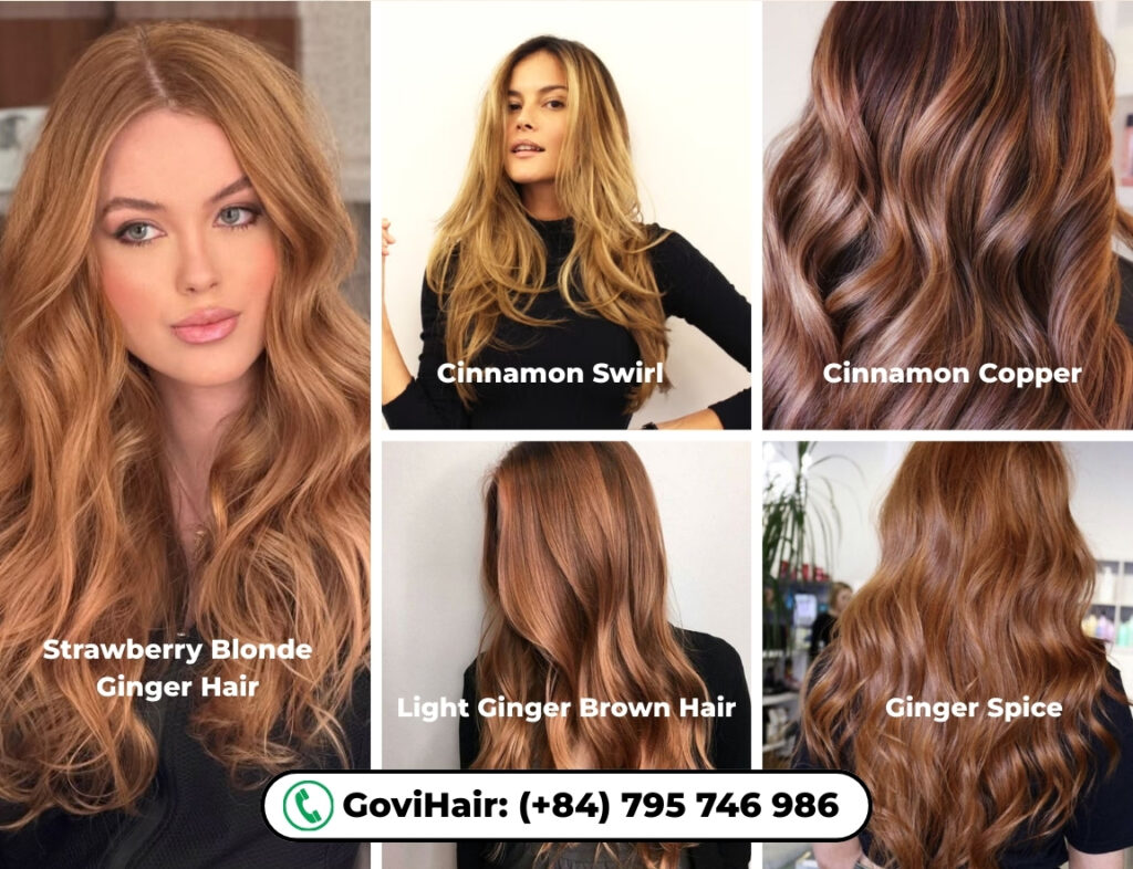 Best Ginger Brown Hair Shades for Fair Skin Tones