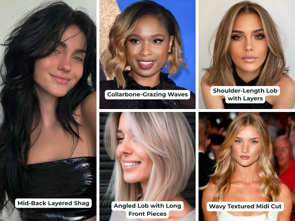 30+ Best Styles of Long Hair for Round Face 8 Best Medium-Long Hair for Round Face