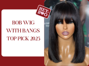 bob wig with bangs