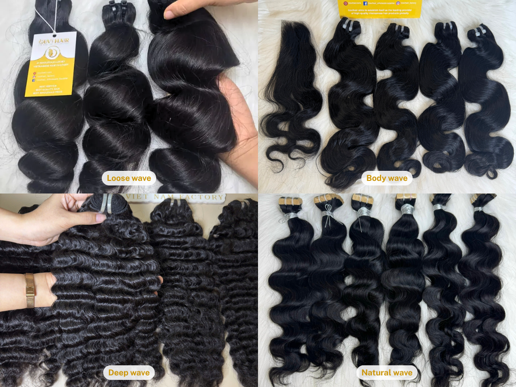 Body wave loose wave deep wave comparison chart