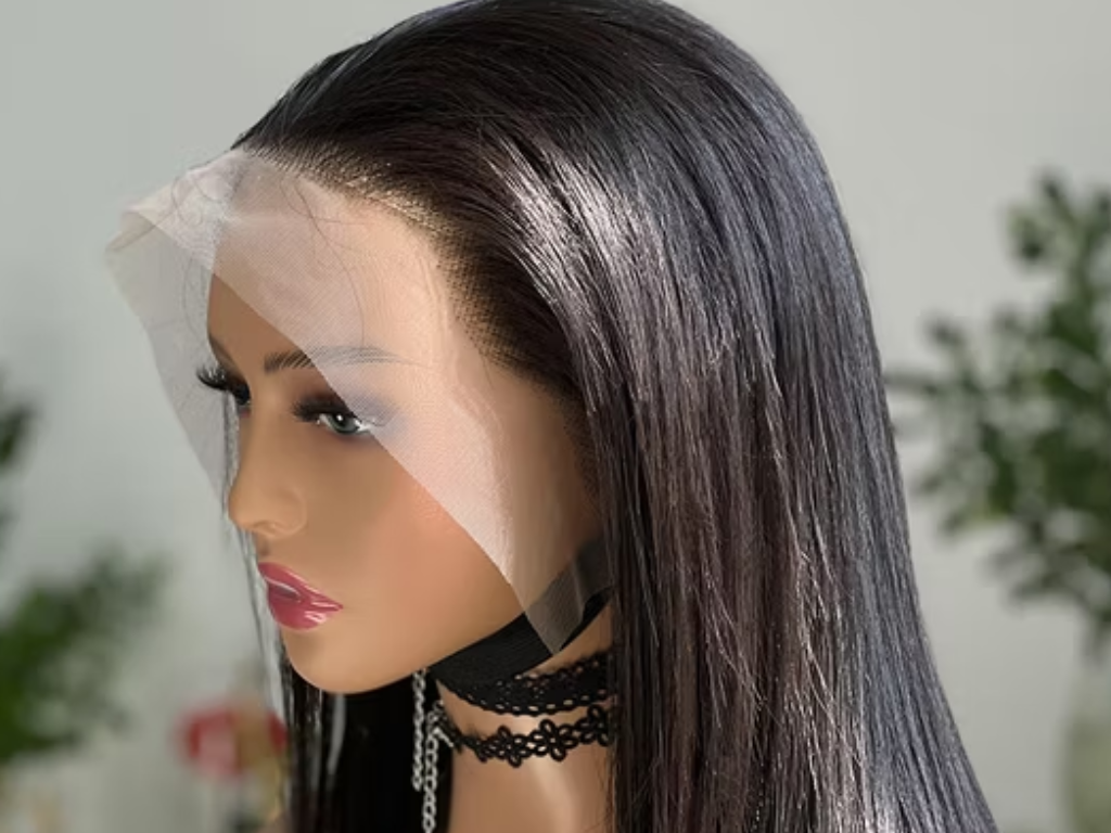 HD lace bone straight wig