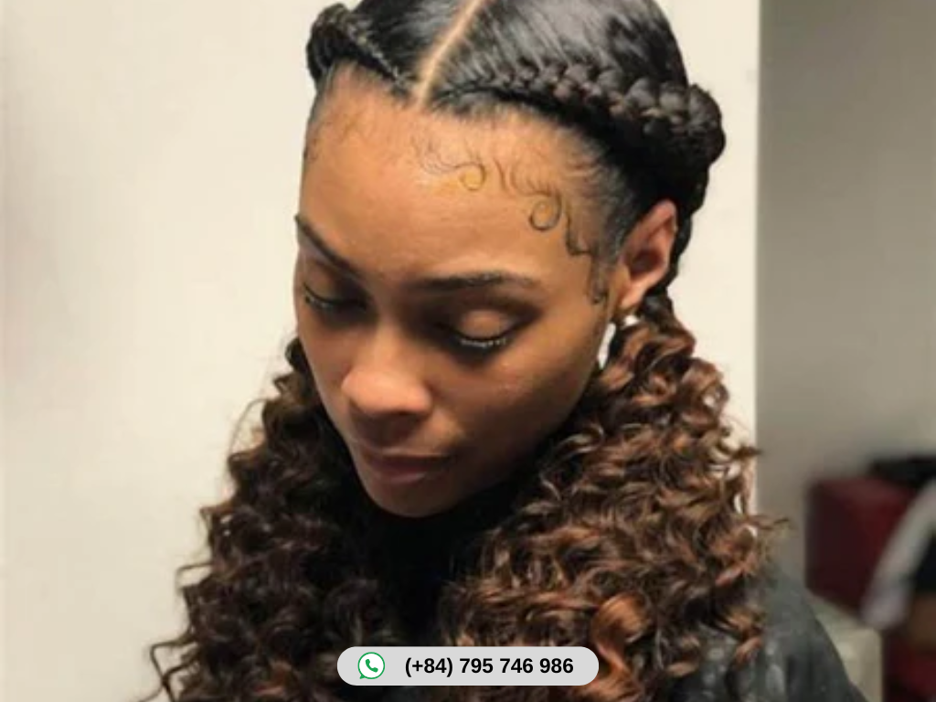 How To Keep Deep Wave Hair Looking Wet? 7 Deep Wave Hair With Braided Accents