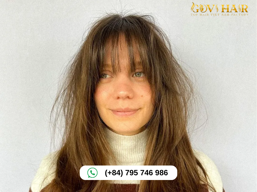 Eye-Grazing Fringe for Square Faces