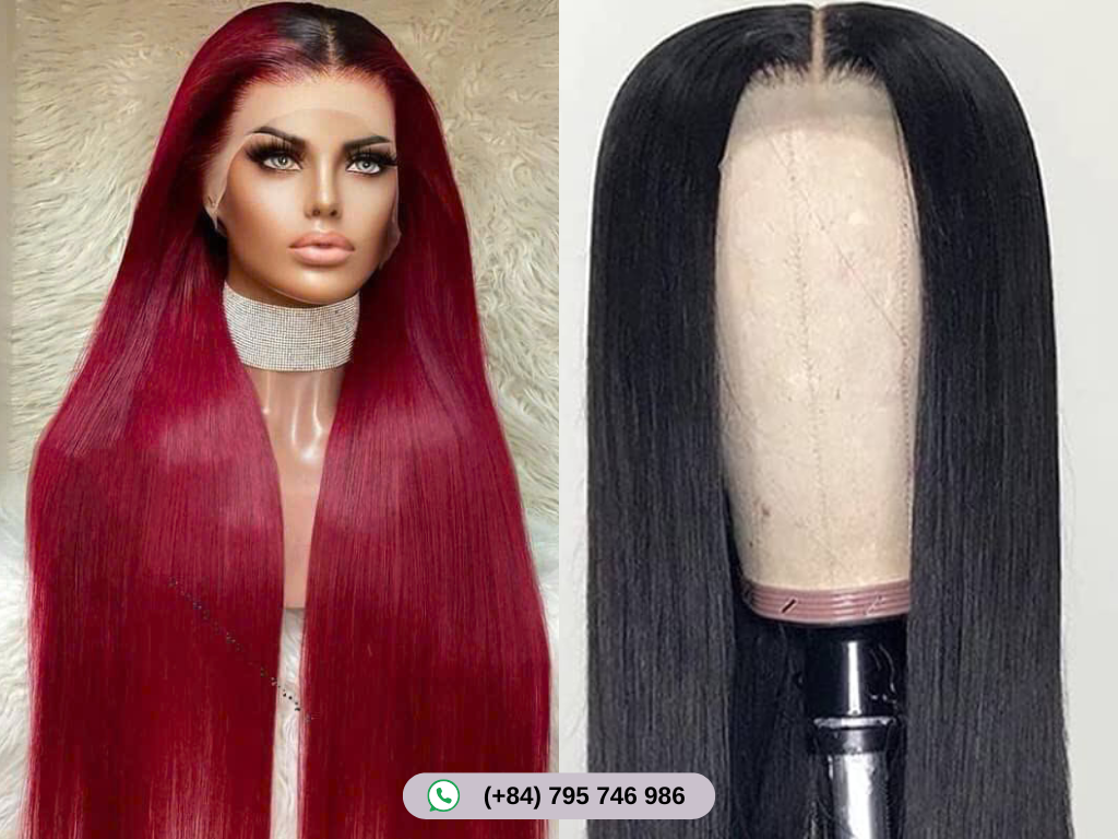 Long Silky Straight Frontal Wig Style