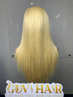 Full Lace Wig 180% Density 613 Color Human Hair Wig