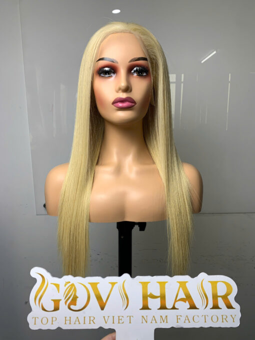 Full Lace Wig 180% Density 613 Color Human Hair Wig