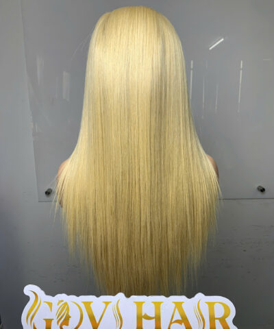 Full Lace Wig 180% Density 613 Color Human Hair Wig