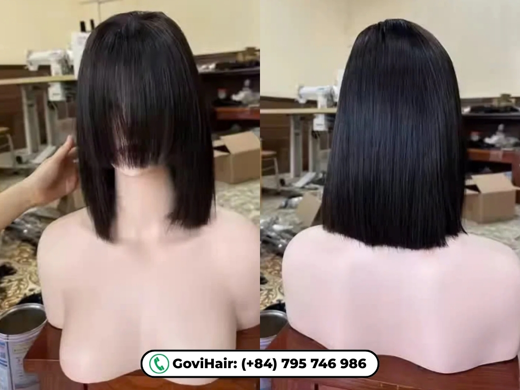 Glueless Human Hair Bob Wigs blend effortlessly for a polished everyday vibe