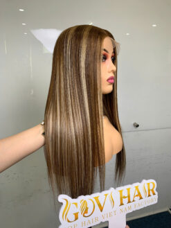 Highlight 2x6 HD Lace Closure 100% Human Hair Wig