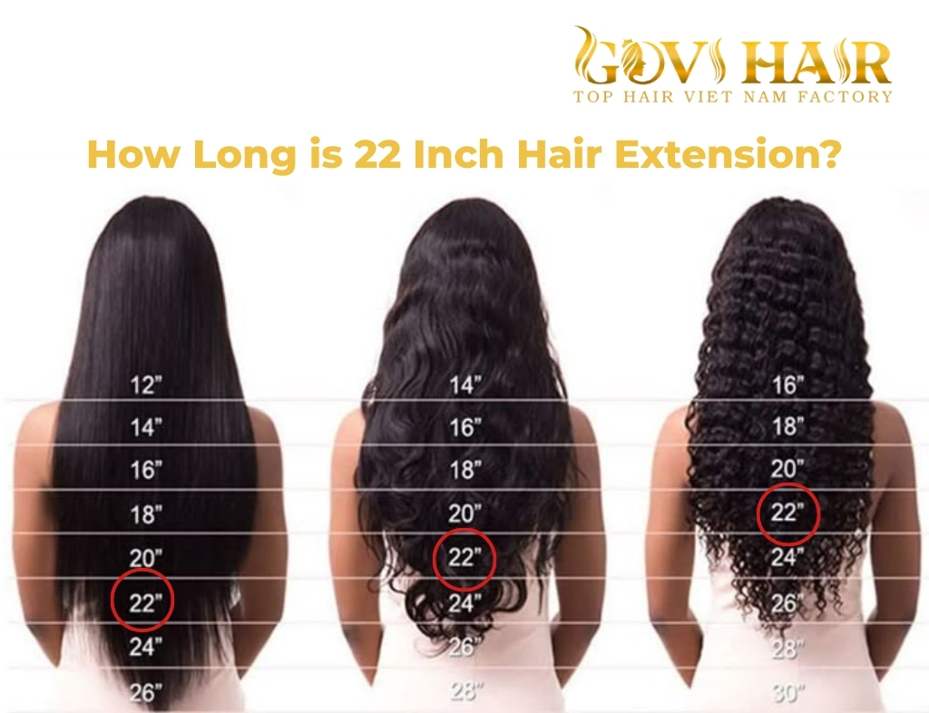 22 Inch Hair Extensions – The Ultimate Guide to Length, Style & Care 1 How Long is 22 Inch Hair Extension?