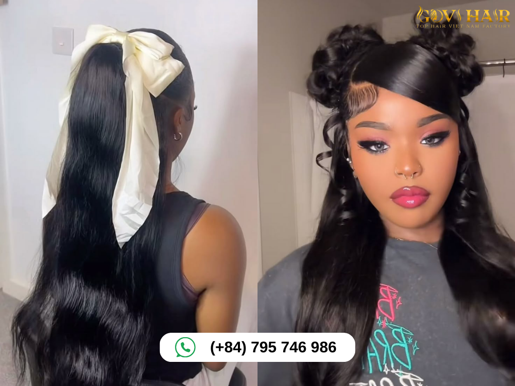 How To Make Half Up Half Down Weave Hair Extensions? 