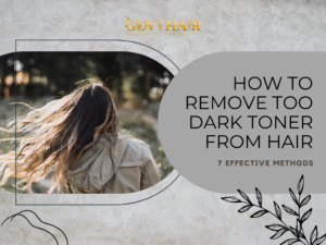 How To Remove Too dark Toner From Hair