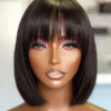 human hair bob wigs