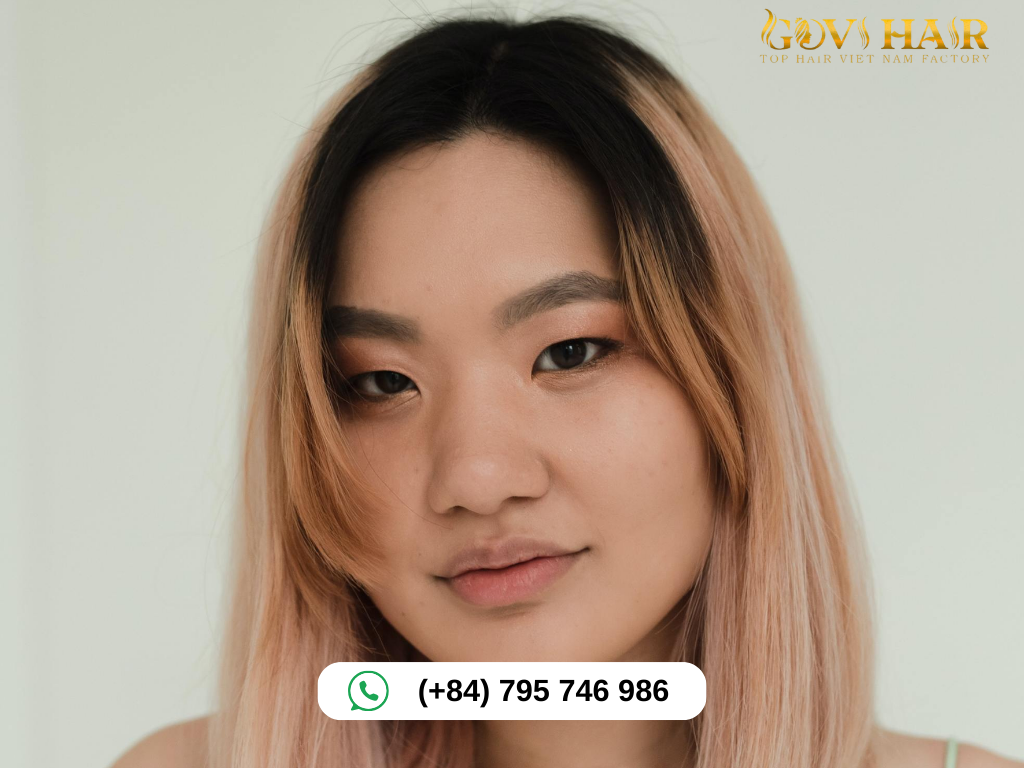 Long Korean Curtain Bangs 